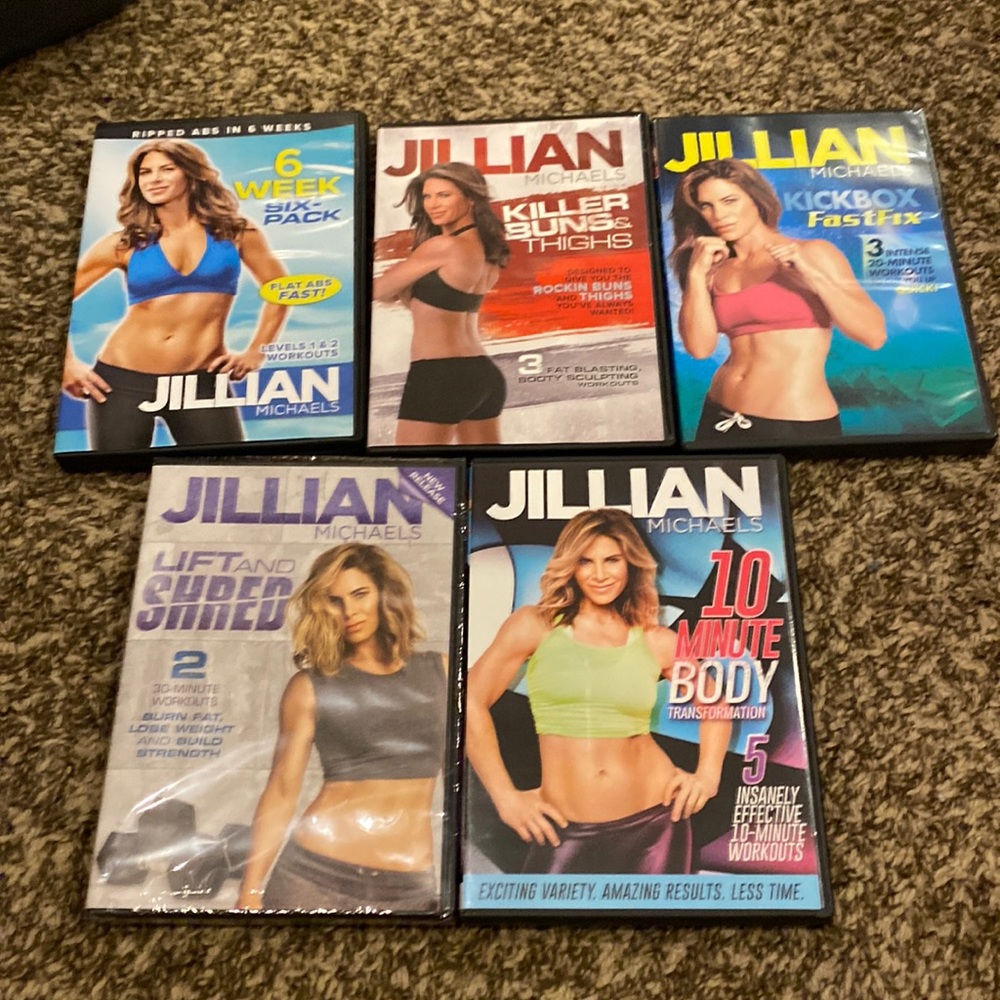 Jillian Michaels workout DVDs